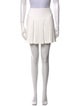 Alice + Olivia Pleated Accents Mini Skirt