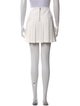 Alice + Olivia Pleated Accents Mini Skirt