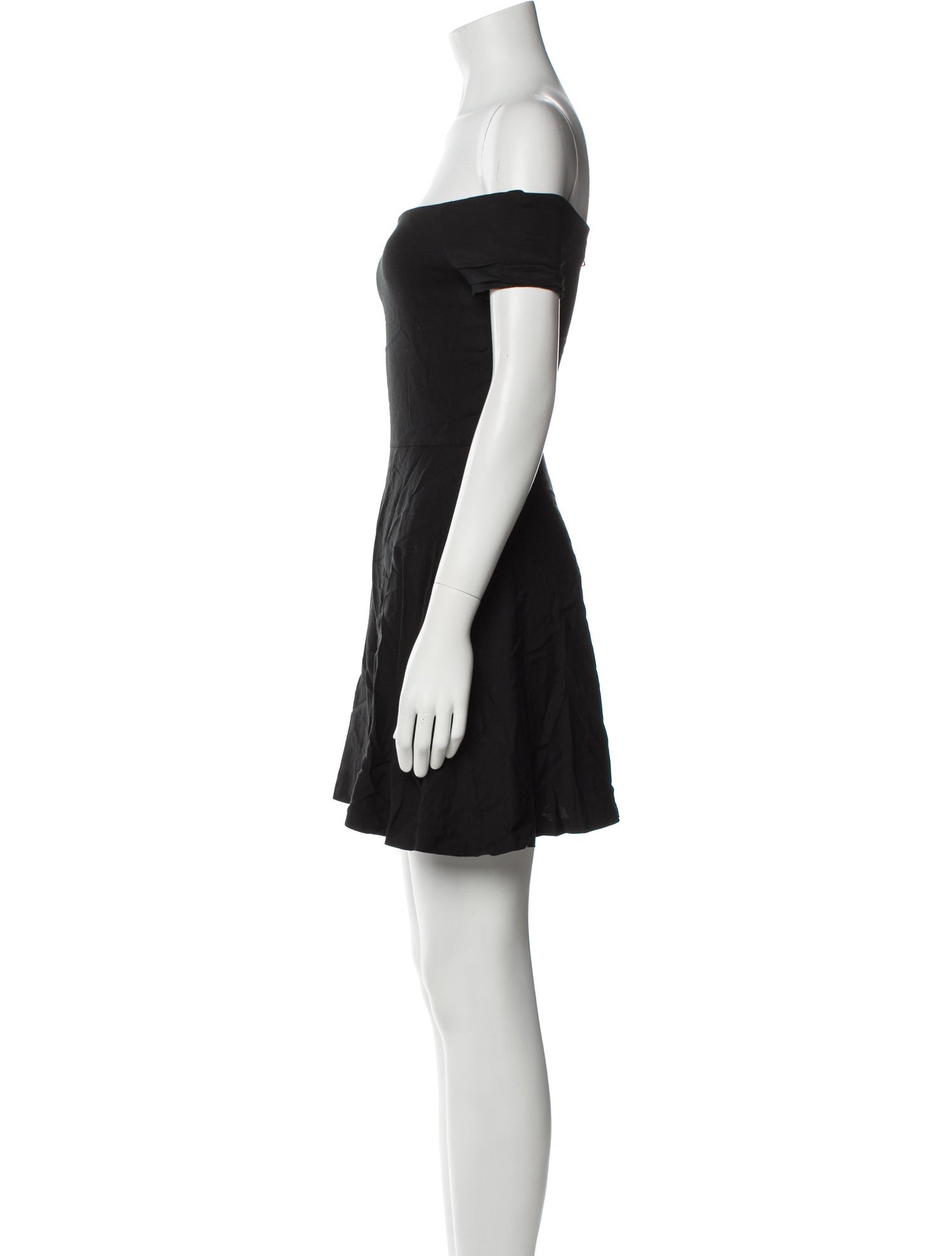 Alice + Olivia Off-The-Shoulder Mini Dress