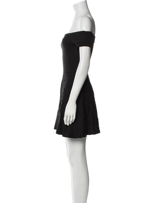 Alice + Olivia Off-The-Shoulder Mini Dress