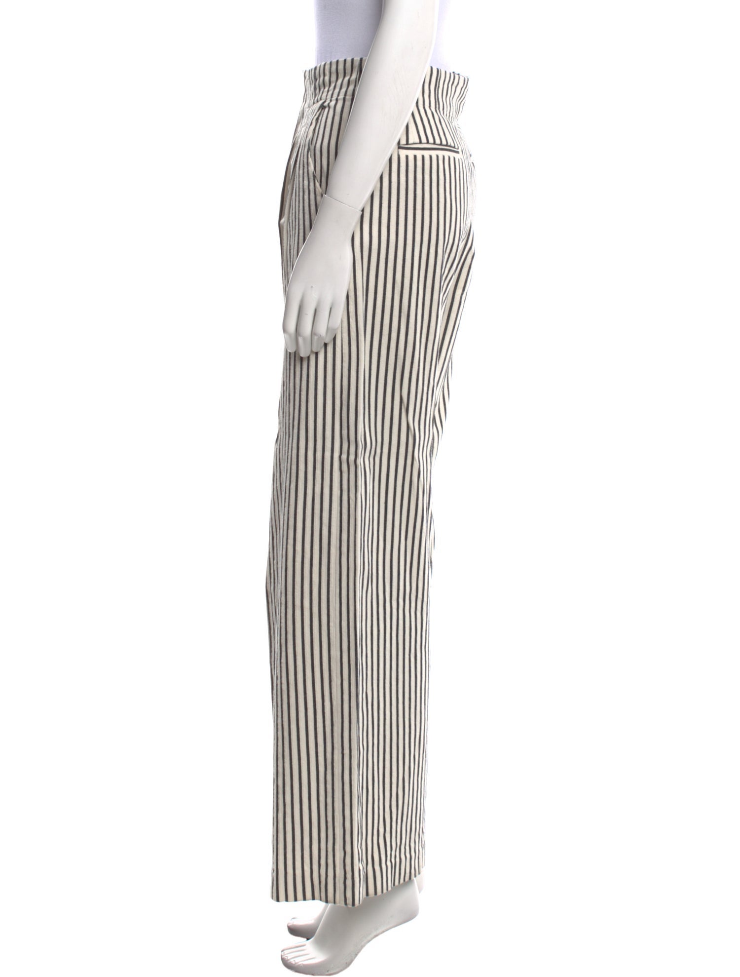 Alice + Olivia Striped Wide Leg Pants