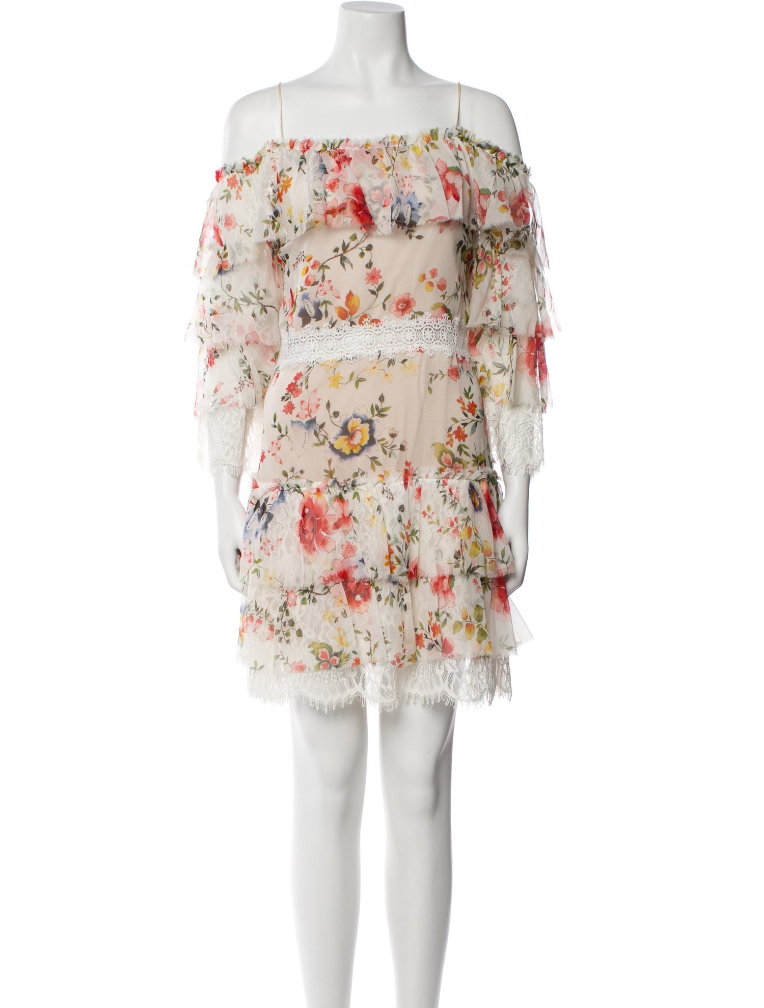 Alice + Olivia Silk Mini Dress