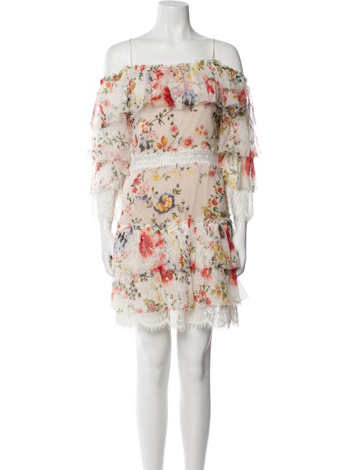 Alice + Olivia Silk Mini Dress