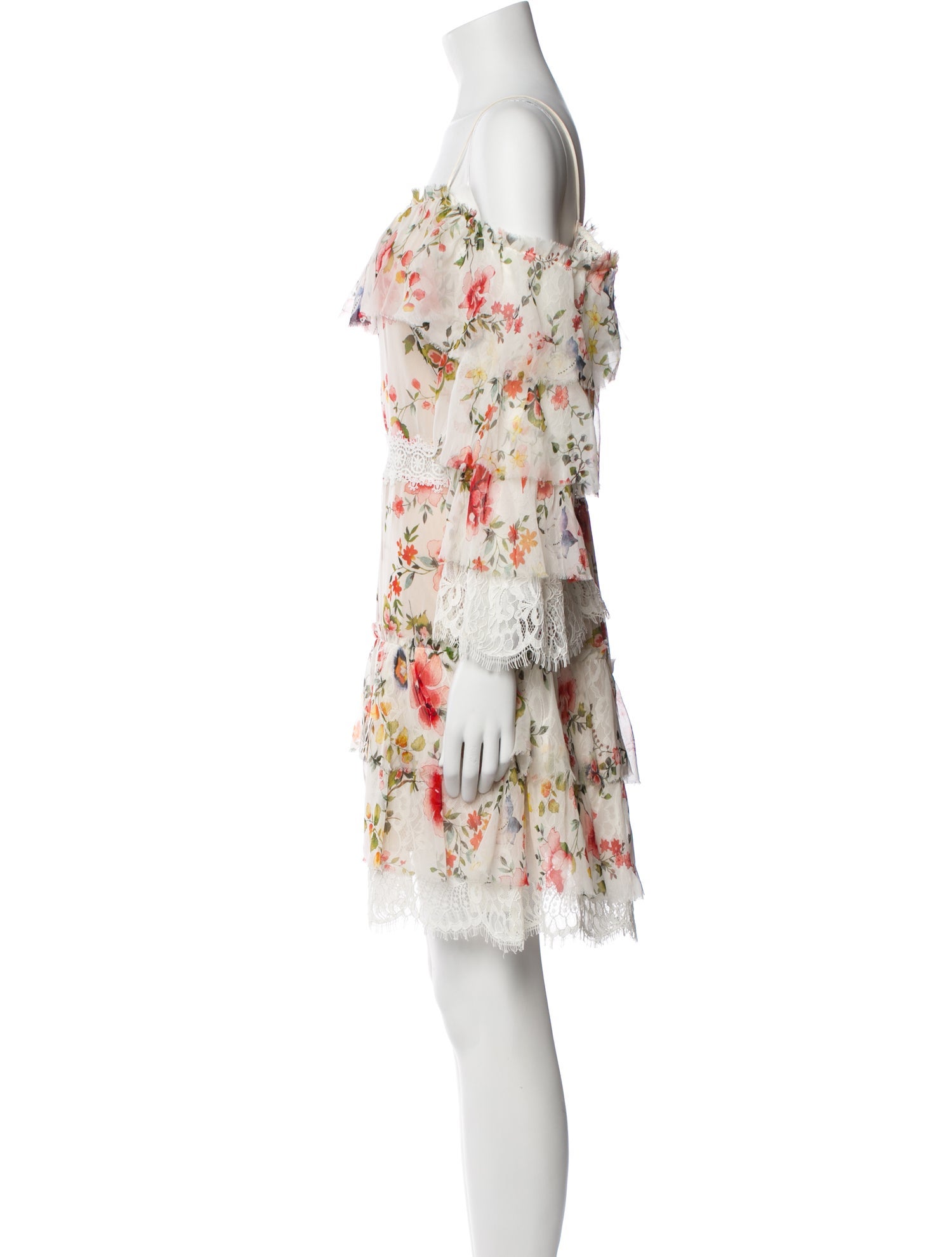 Alice + Olivia Silk Mini Dress