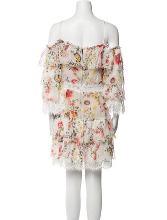 Alice + Olivia Silk Mini Dress
