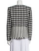 Alice + Olivia Houndstooth Print Evening Jacket