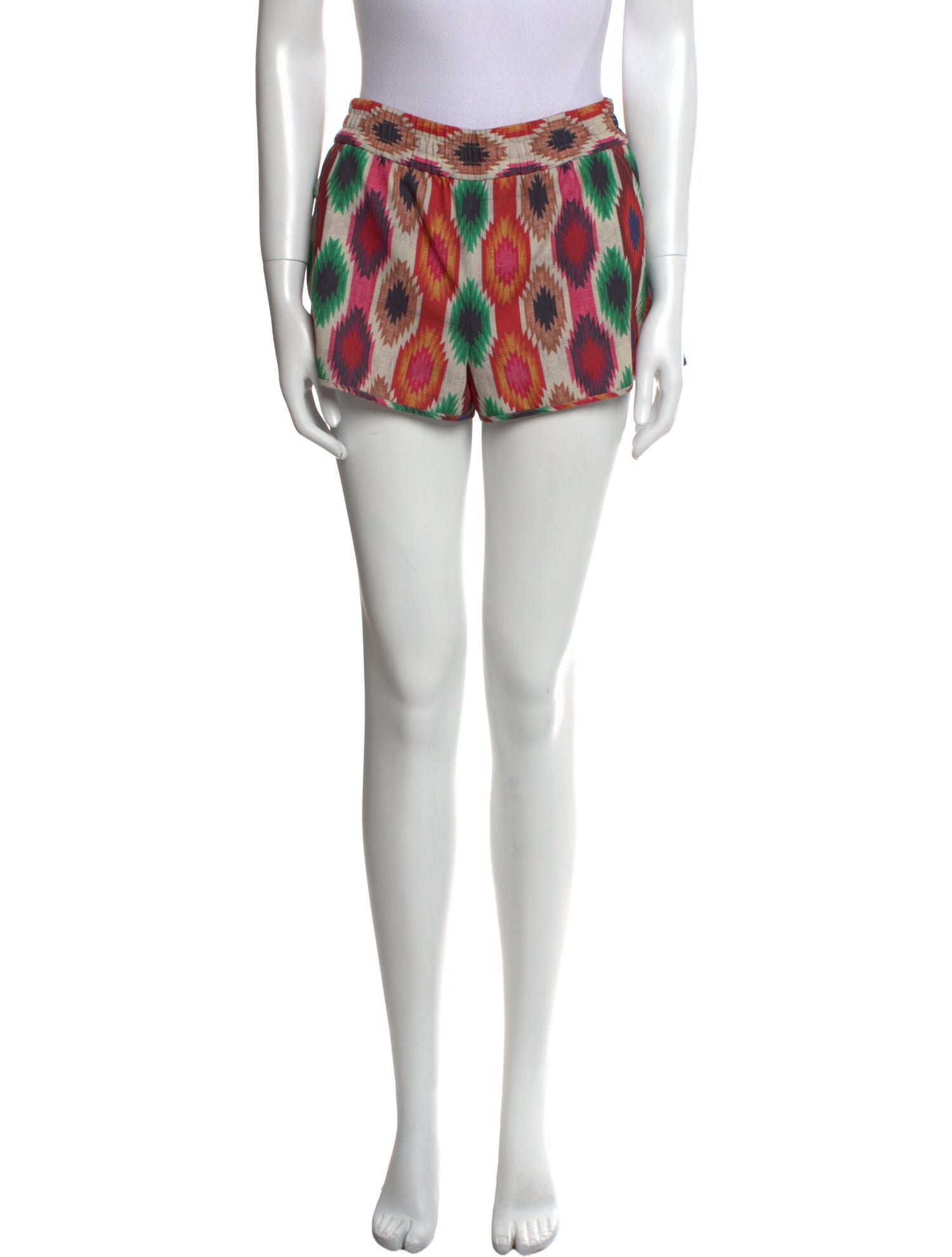 Alice + Olivia Printed Mini Shorts