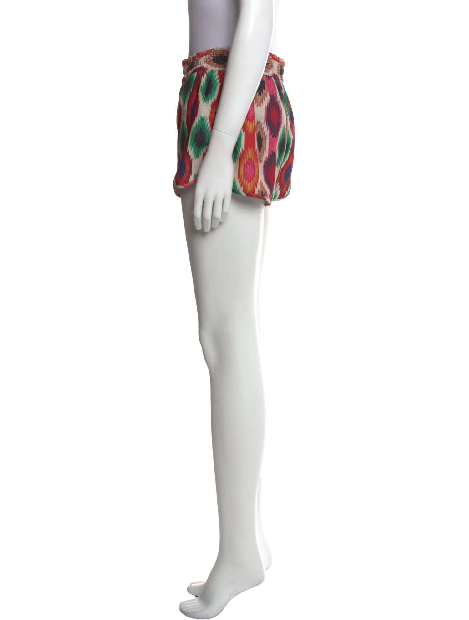 Alice + Olivia Printed Mini Shorts