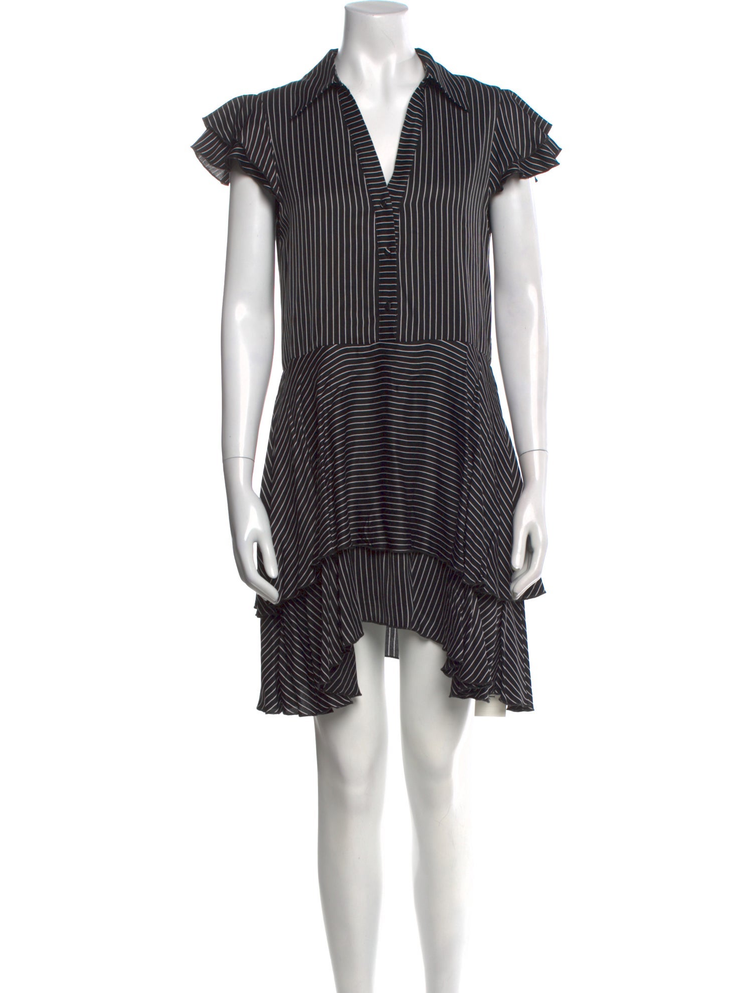 Alice + Olivia Striped Mini Dress