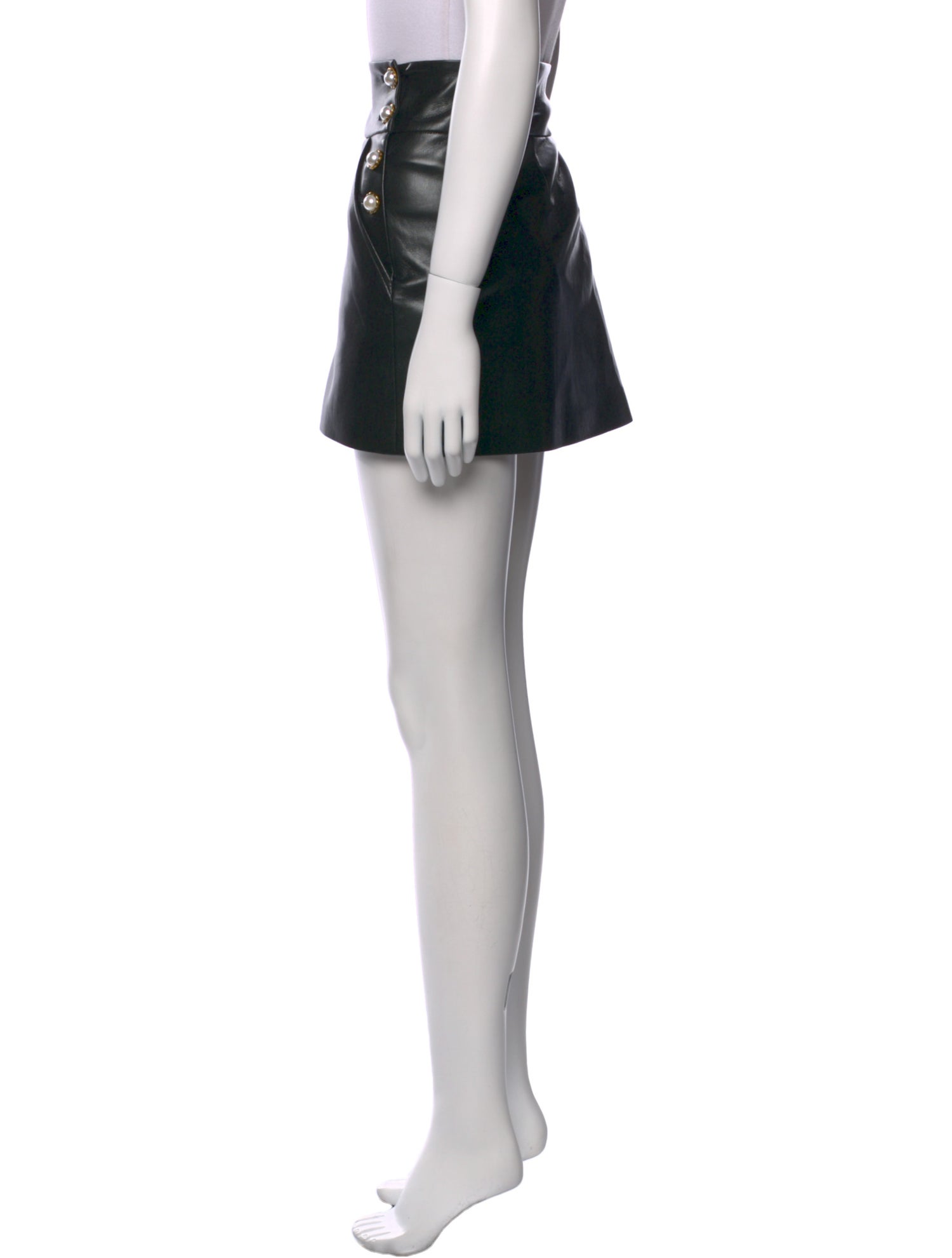 Alice + Olivia Pleated Accents Mini Skirt w/ Tags