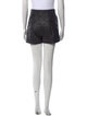 Alice + Olivia Lamb Leather Mini Shorts