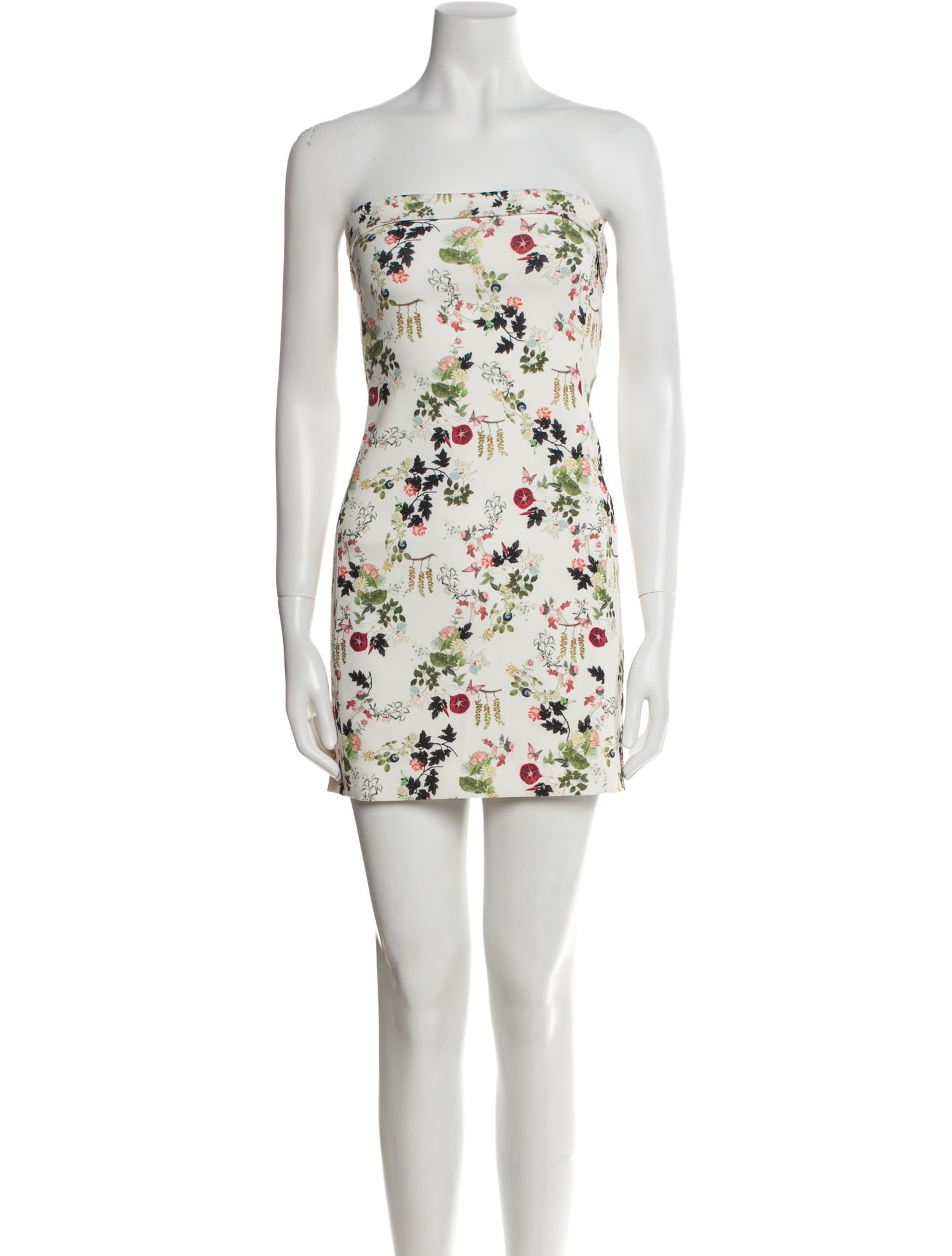 Alice + Olivia Floral Print Mini Dress