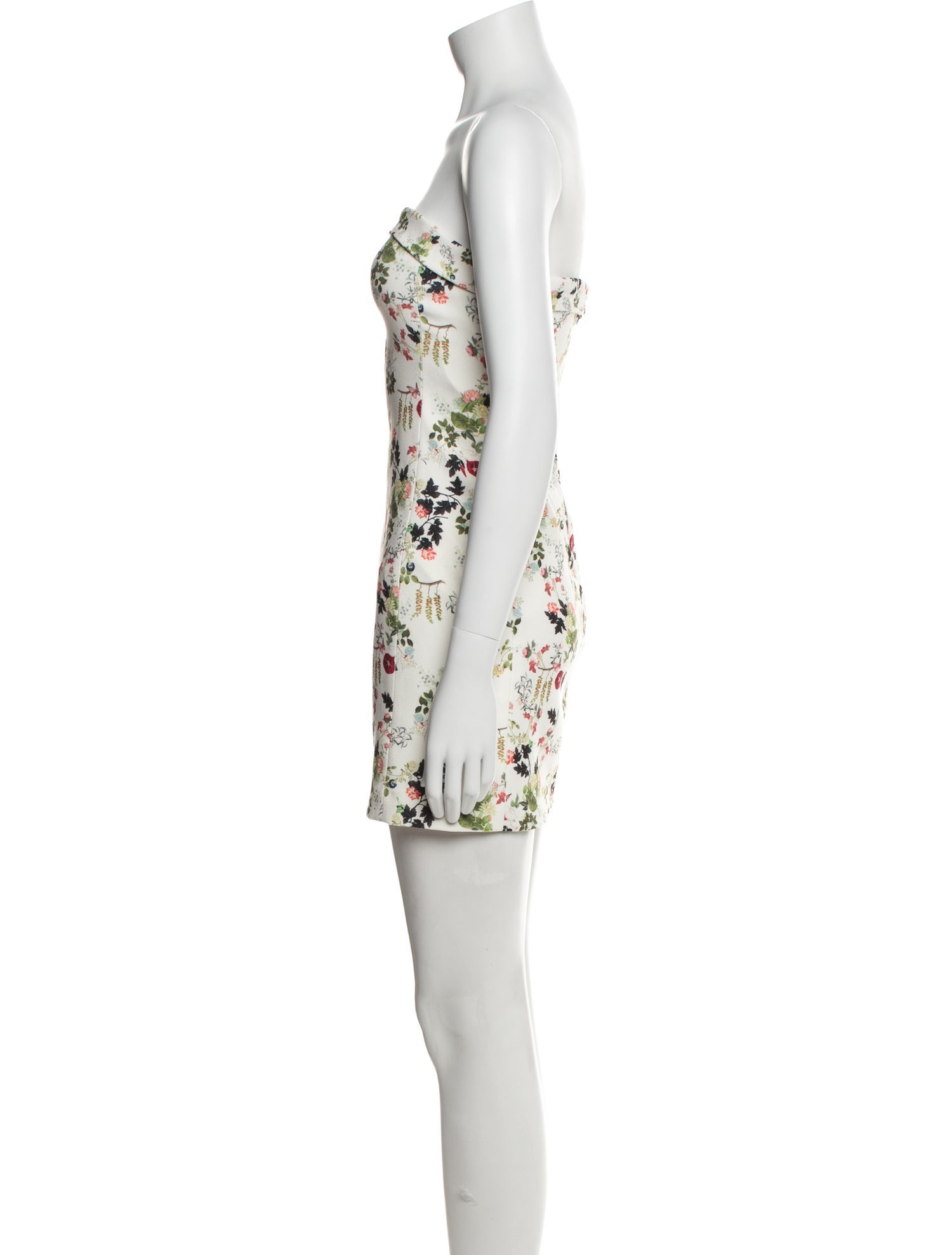 Alice + Olivia Floral Print Mini Dress