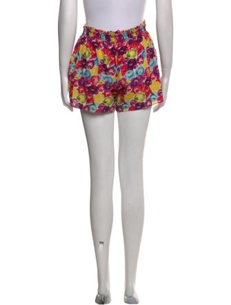 Alice + Olivia Silk Mini Shorts