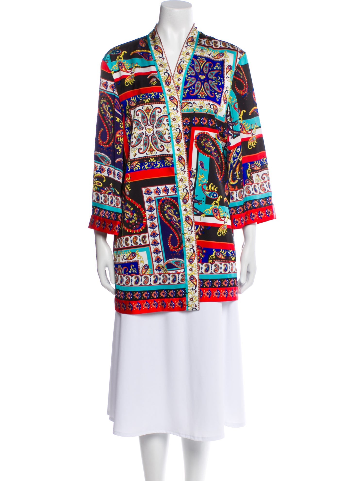 Alice + Olivia Printed Evening Jacket