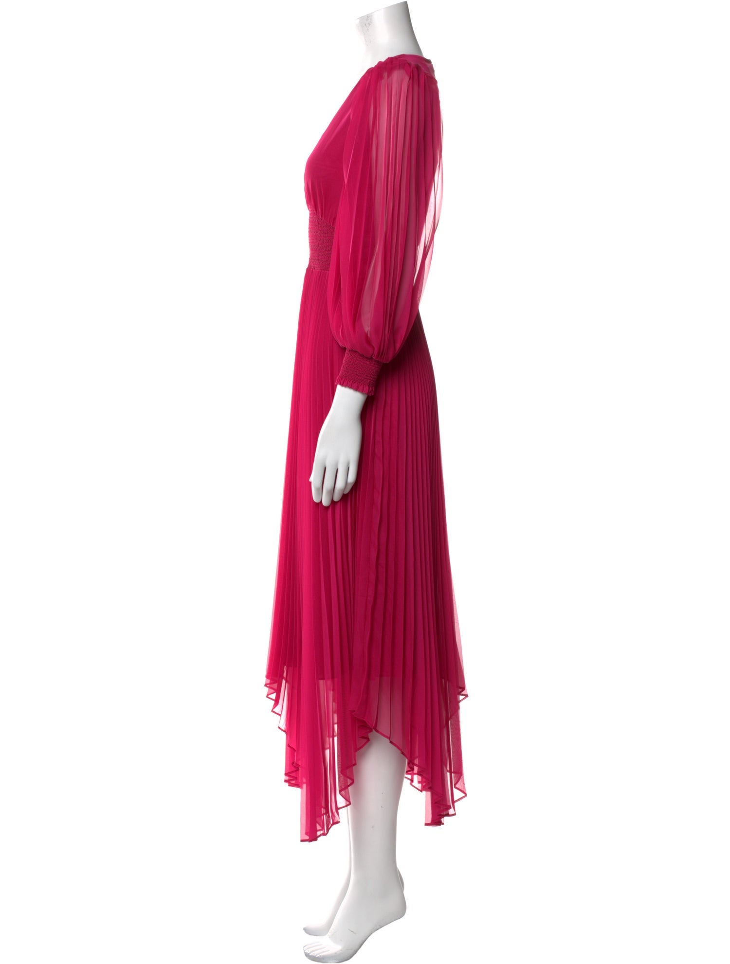 Alice + Olivia V-Neck Midi Length Dress w/ Tags