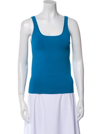 Alice + Olivia Scoop Neck Sleeveless Top