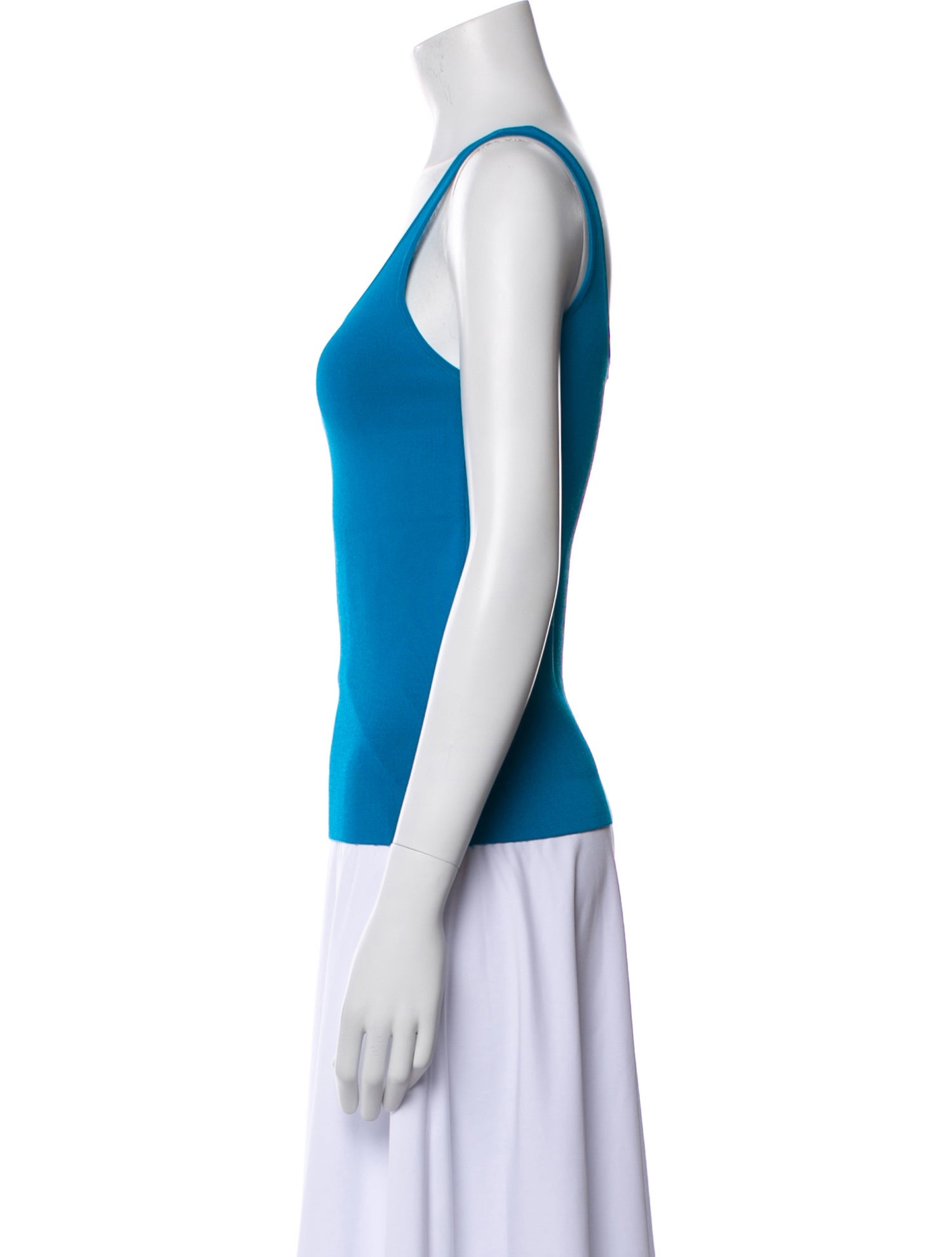 Alice + Olivia Scoop Neck Sleeveless Top