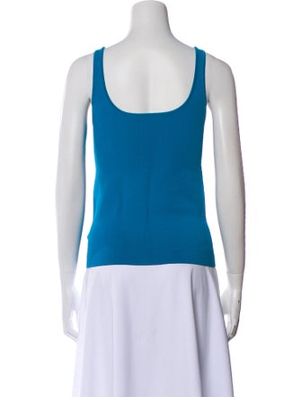 Alice + Olivia Scoop Neck Sleeveless Top