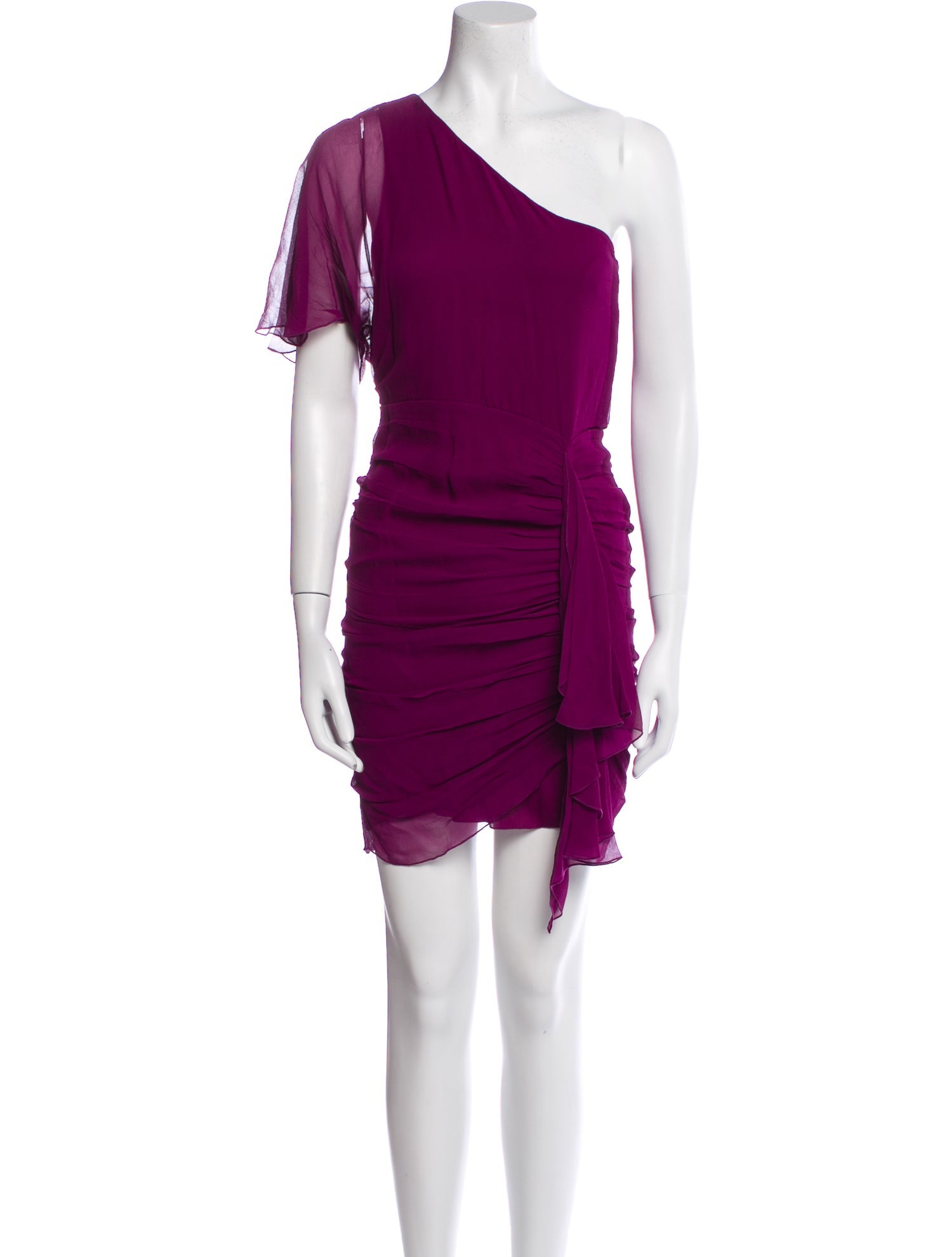 Alice + Olivia Silk Mini Dress