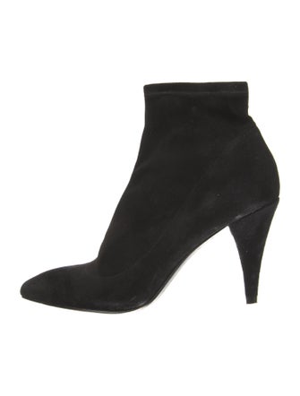 Alice + Olivia Suede Sock Boots