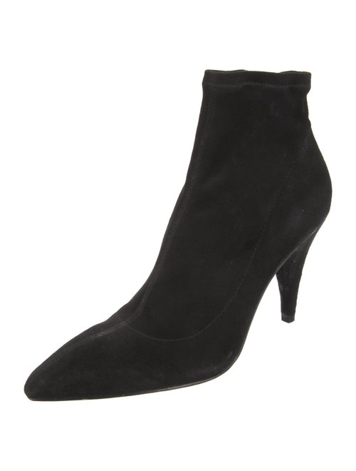 Alice + Olivia Suede Sock Boots