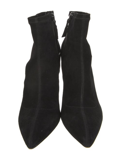 Alice + Olivia Suede Sock Boots