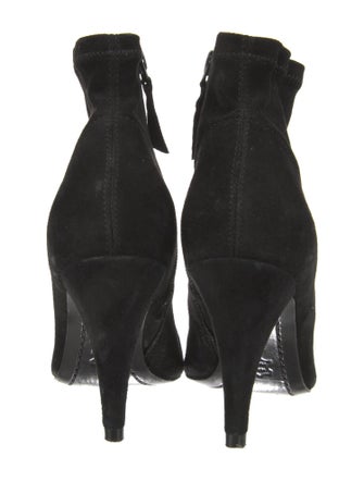 Alice + Olivia Suede Sock Boots