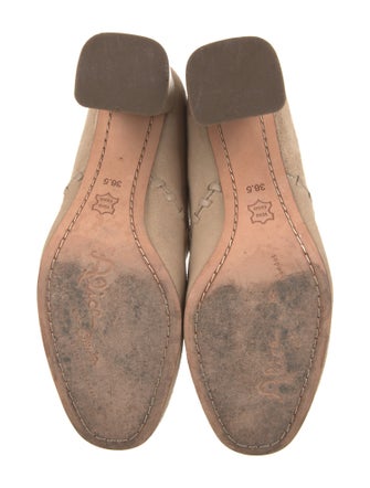 Alice + Olivia Suede Whipstitch Trim Boots