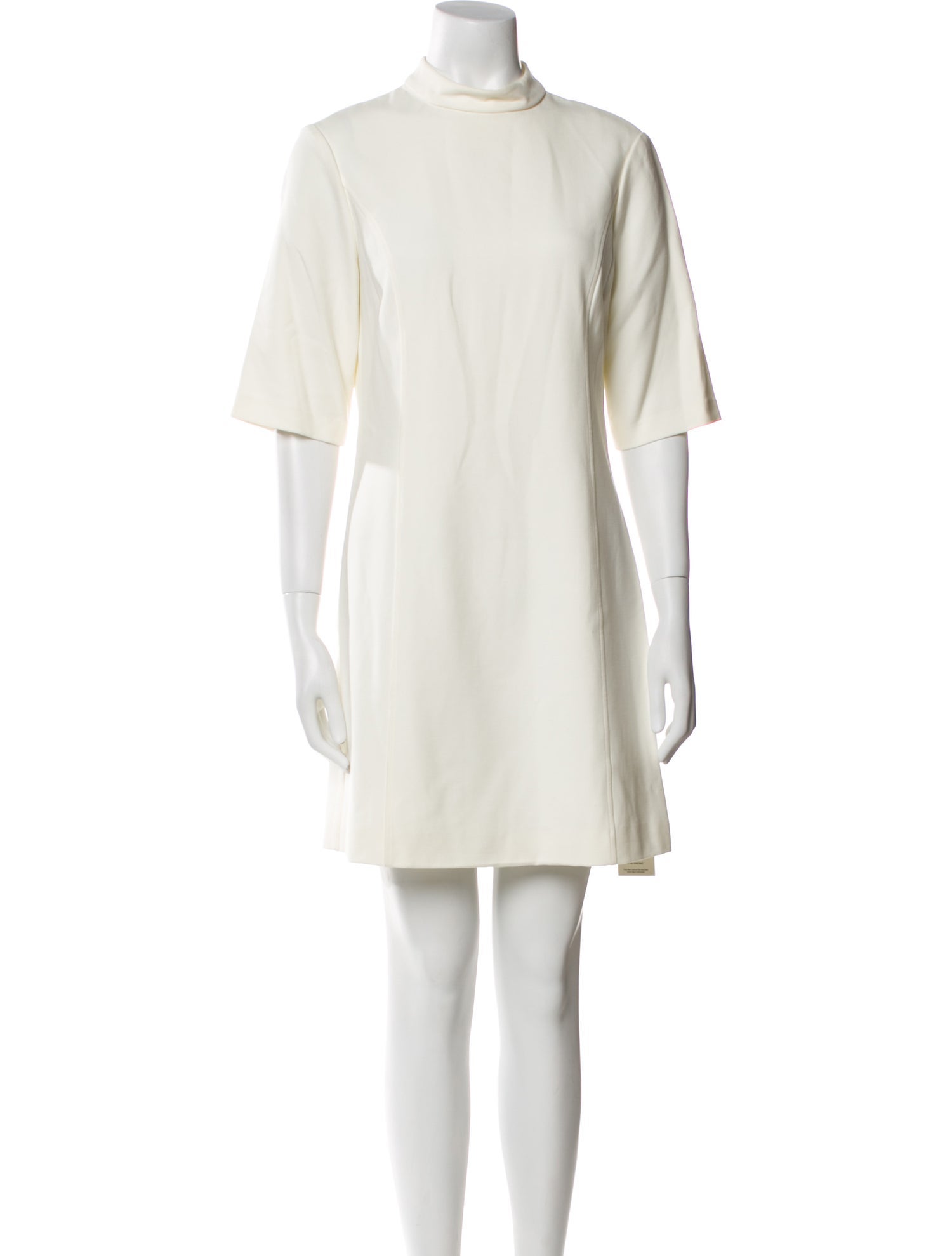 Alice + Olivia Mock Neck Mini Dress