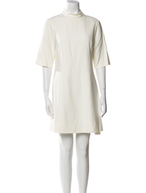 Alice + Olivia Mock Neck Mini Dress