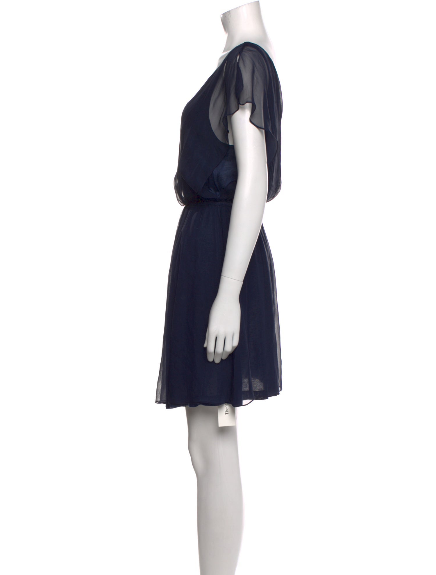 Alice + Olivia V-Neck Mini Dress