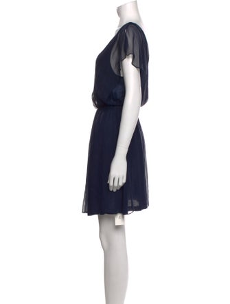 Alice + Olivia V-Neck Mini Dress