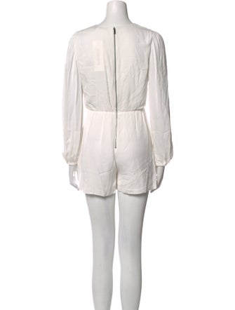 Alice + Olivia V-Neck Romper