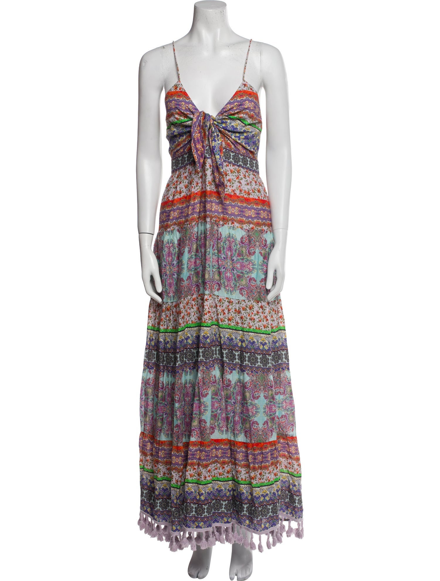 Alice + Olivia Printed Long Dress