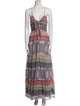 Alice + Olivia Printed Long Dress