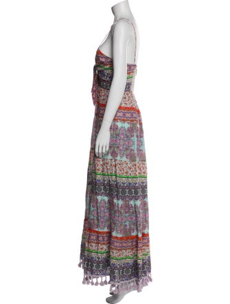 Alice + Olivia Printed Long Dress