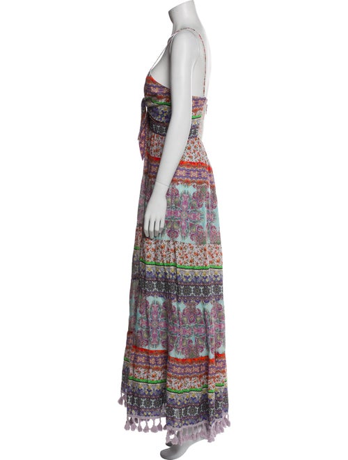 Alice + Olivia Printed Long Dress