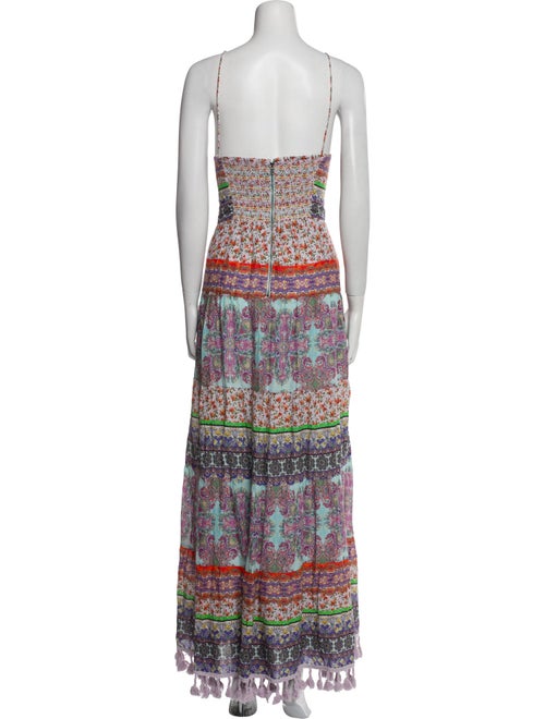Alice + Olivia Printed Long Dress