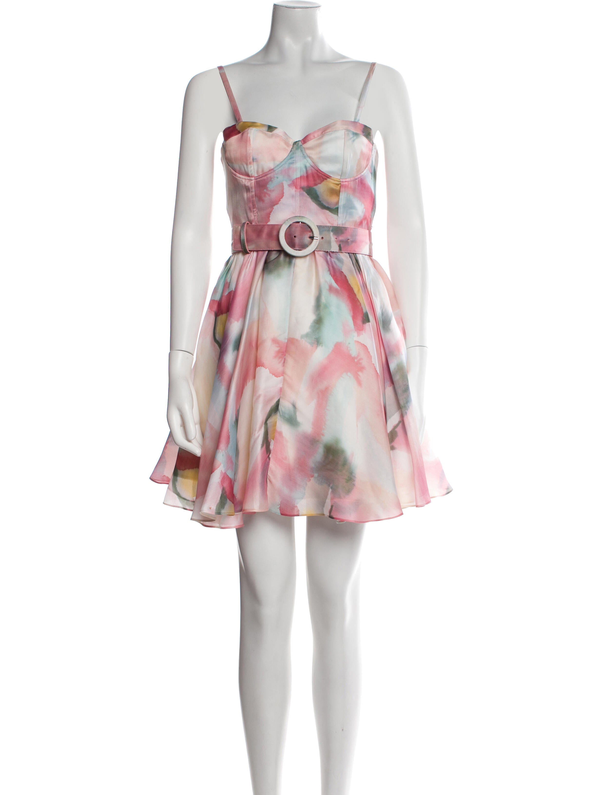 Alice + Olivia Silk Mini Dress