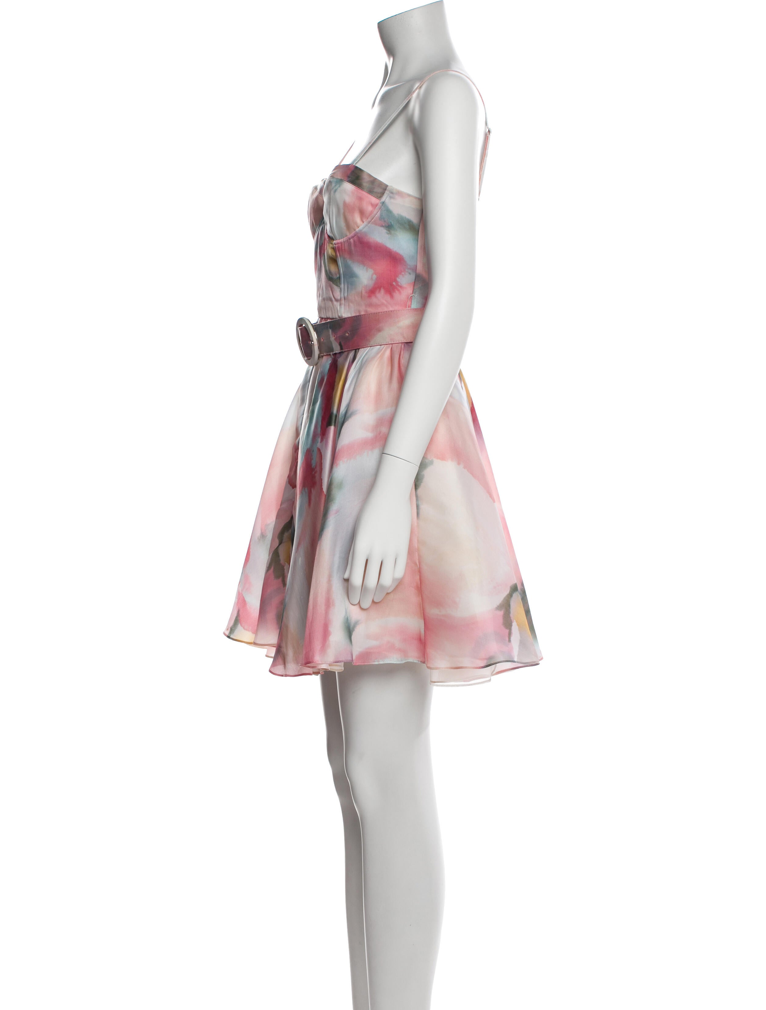 Alice + Olivia Silk Mini Dress