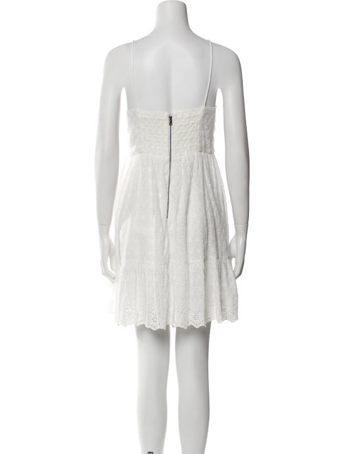 Alice + Olivia V-Neck Mini Dress