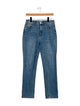 Alice + Olivia High-Rise Straight Leg Jeans