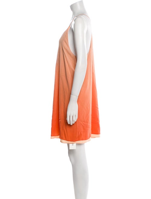 Alice + Olivia Silk Mini Dress