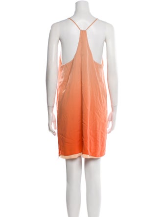 Alice + Olivia Silk Mini Dress
