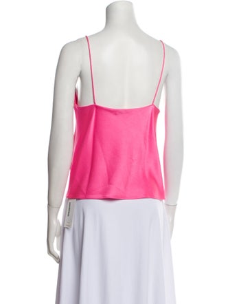 Alice + Olivia Square Neckline Sleeveless Top