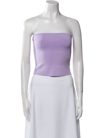 Alice + Olivia Strapless Crop Top