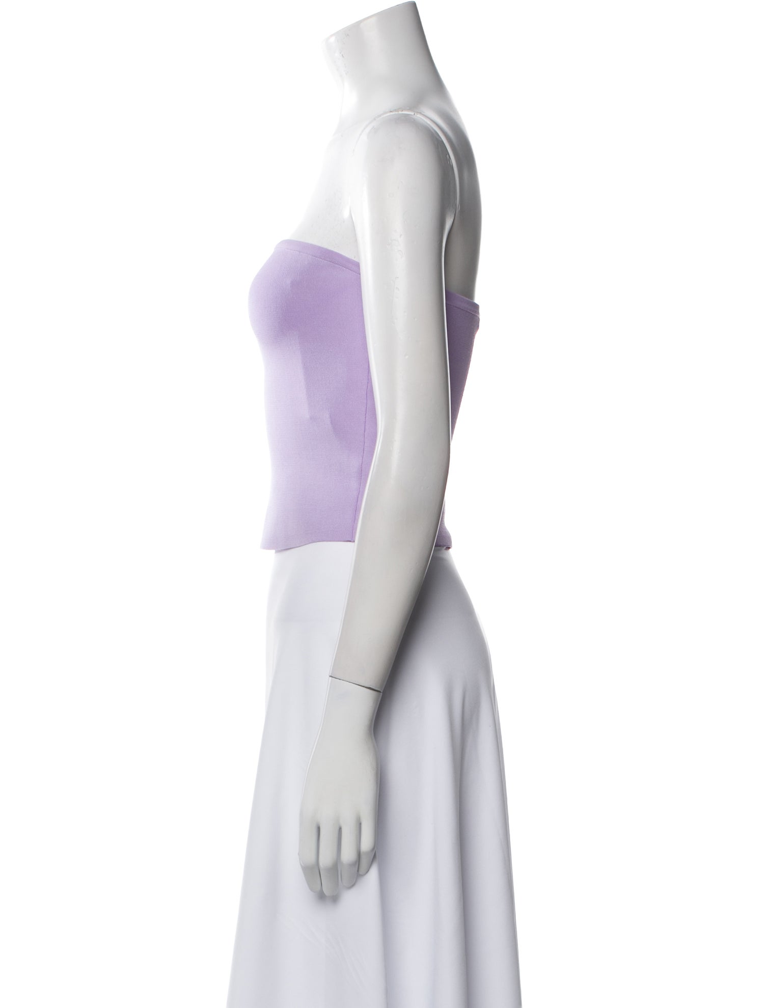 Alice + Olivia Strapless Crop Top