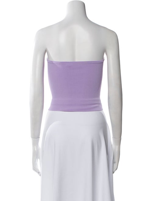 Alice + Olivia Strapless Crop Top