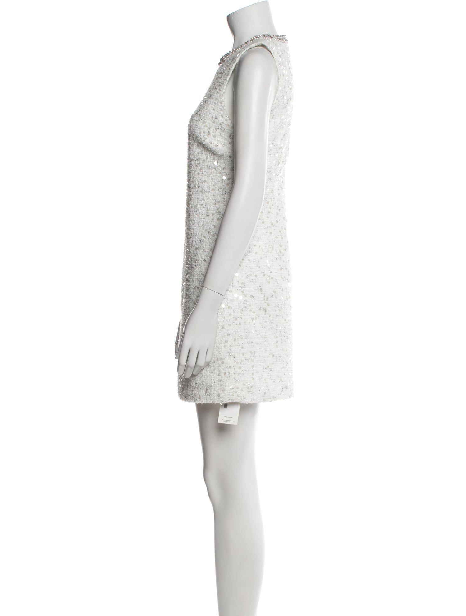 Alice + Olivia Crew Neck Mini Dress